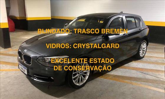 BMW 118i 1.6 SPORT GP 16V TURBO GASOLINA 4P AUTOMÁTICO BMW 118i 1.6 SPORT GP 16V TURBO GASOLINA 4P AUTOMÁTICO